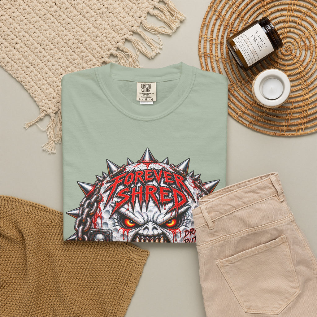 Golf Madness – Heavy Metal Golf Ball T-Shirt 🤘