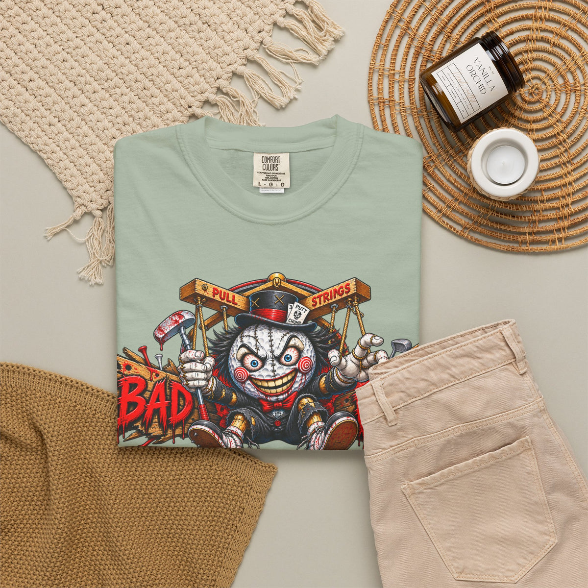 Golf Madness – Psycho Puppet Golf Ball T-Shirt