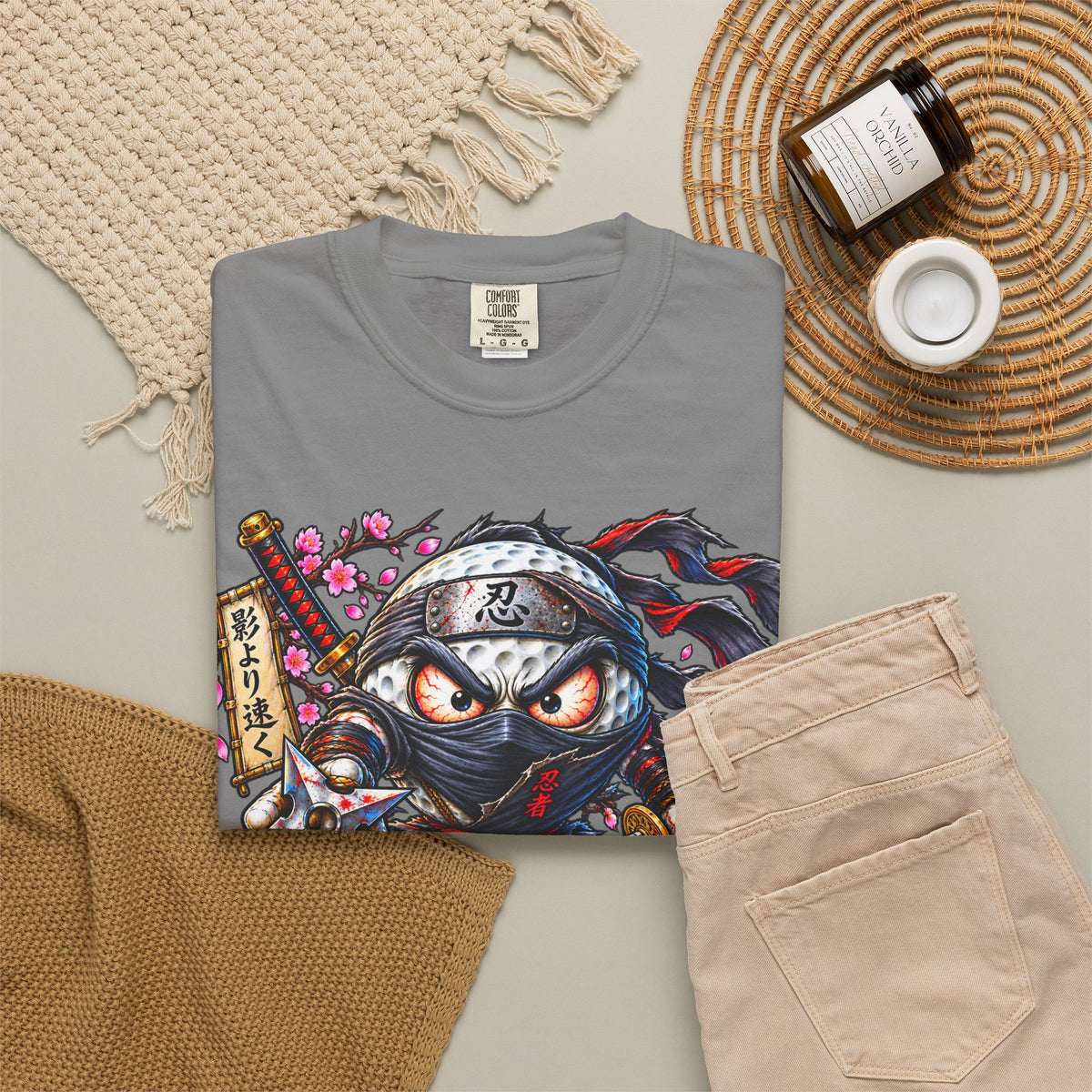 Golf Madness – Shinobi Golf Ball T-Shirt 🥷