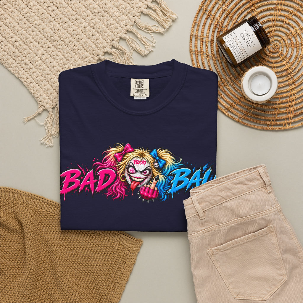 Golf Madness – Psycho Girl Golf Ball T-Shirt