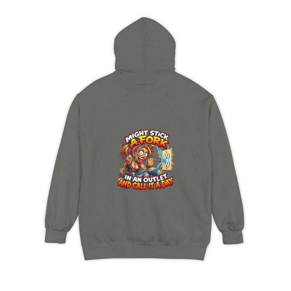 Forking Outlet Female – Total Madness Garment-Dyed Pullover Hoodie