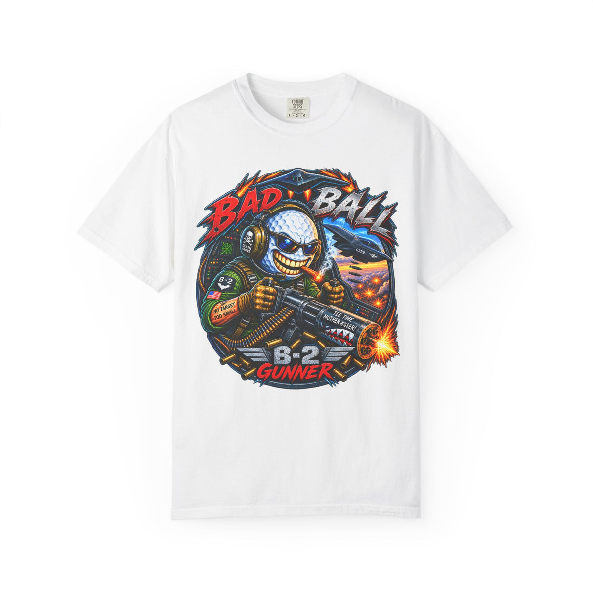Bad Ball – B-2 Bomber Gunner Golf Ball