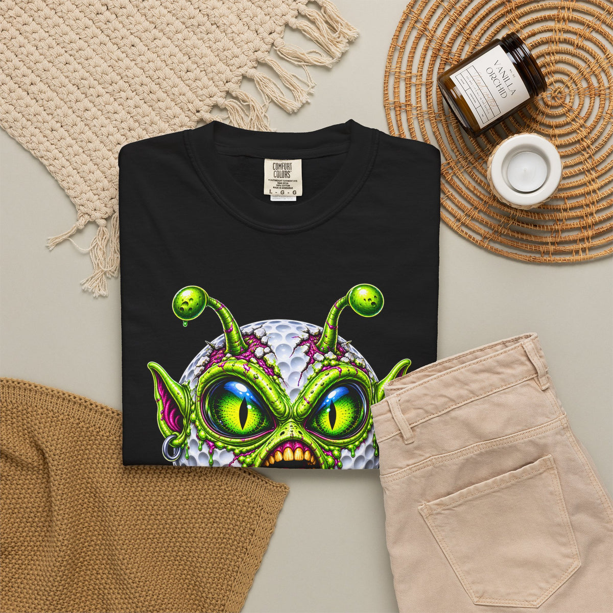 Alien Face Golf Ball – Golf Madness