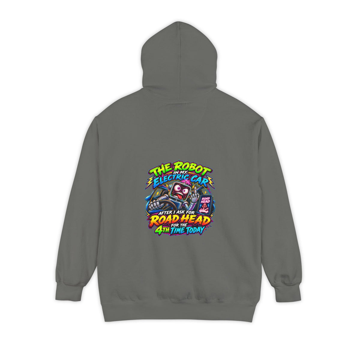 Road Head – Total Madness Garment-Dyed Pullover Hoodie