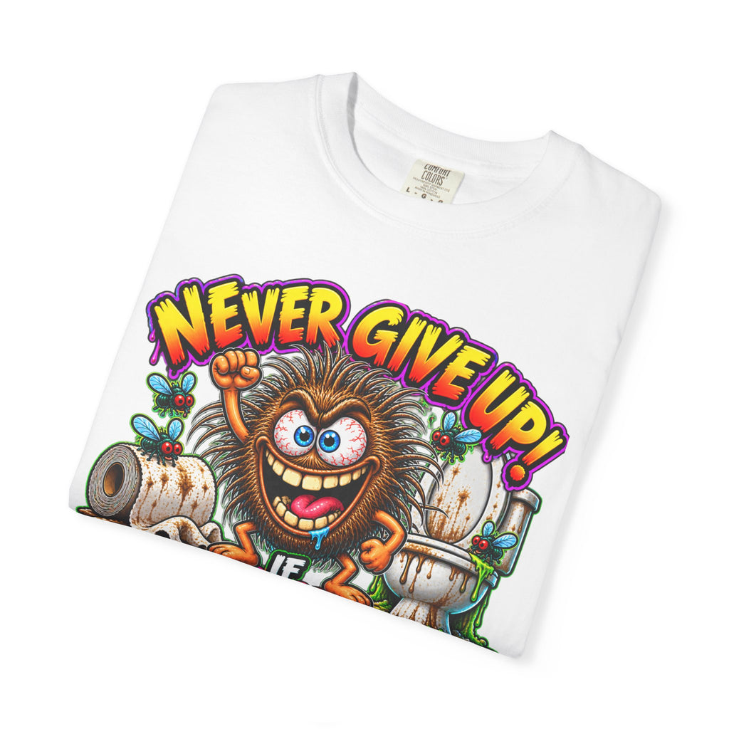 Never Give Up – Total Madness Print