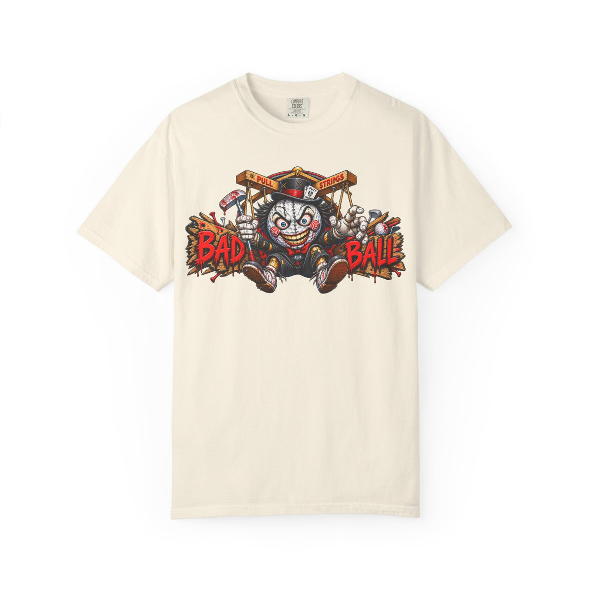 Golf Madness – Psycho Puppet Golf Ball T-Shirt