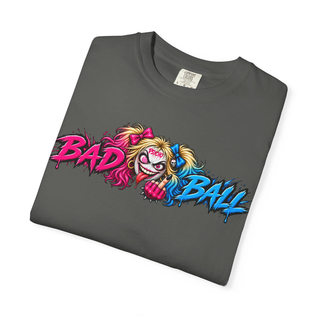 Golf Madness – Psycho Girl Golf Ball T-Shirt