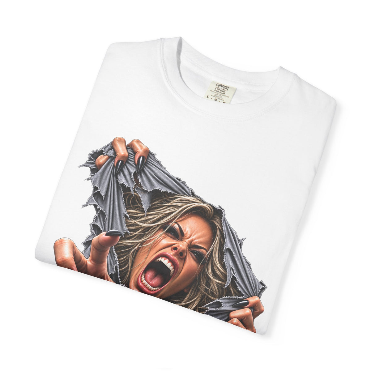 Screaming Girl T-Shirt Breakout – Total Madness