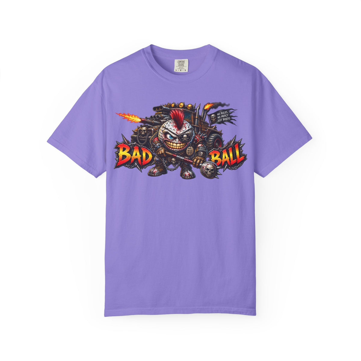 Golf Madness – Wasteland Warrior Golf Ball T-Shirt