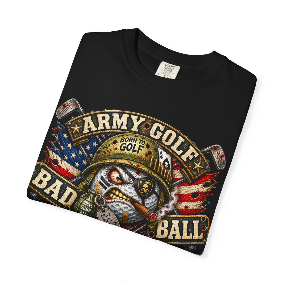 Golf Madness – Army Combat Golf Ball T-Shirt