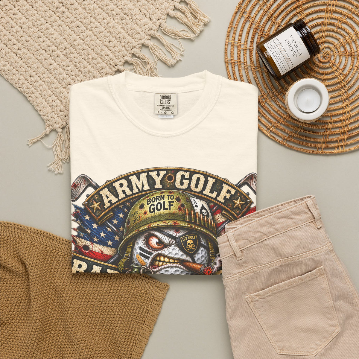 Golf Madness – Army Combat Golf Ball T-Shirt