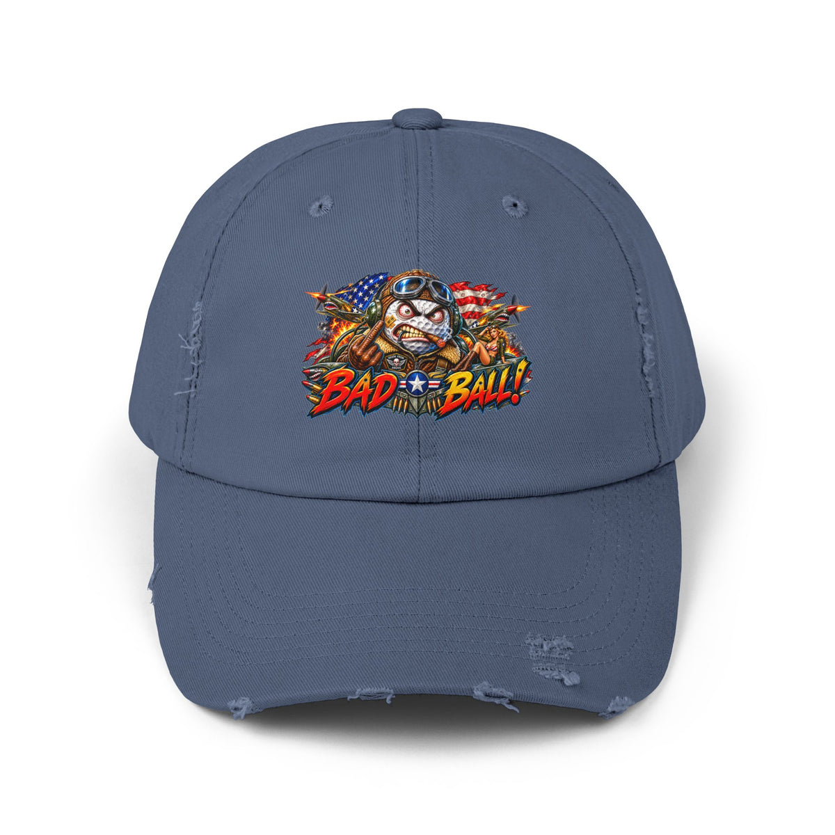 Air Force Flying Ace Golf Ball – Golf Madness Distressed Dad Hat