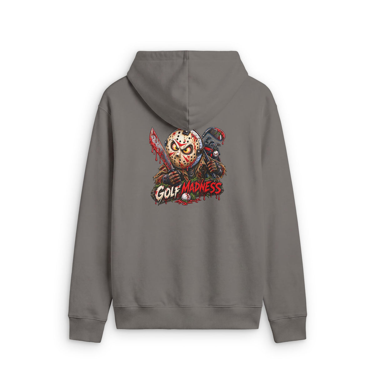 Masked Slasher Golf Ball – Golf Madness Faded Zip Hoodie