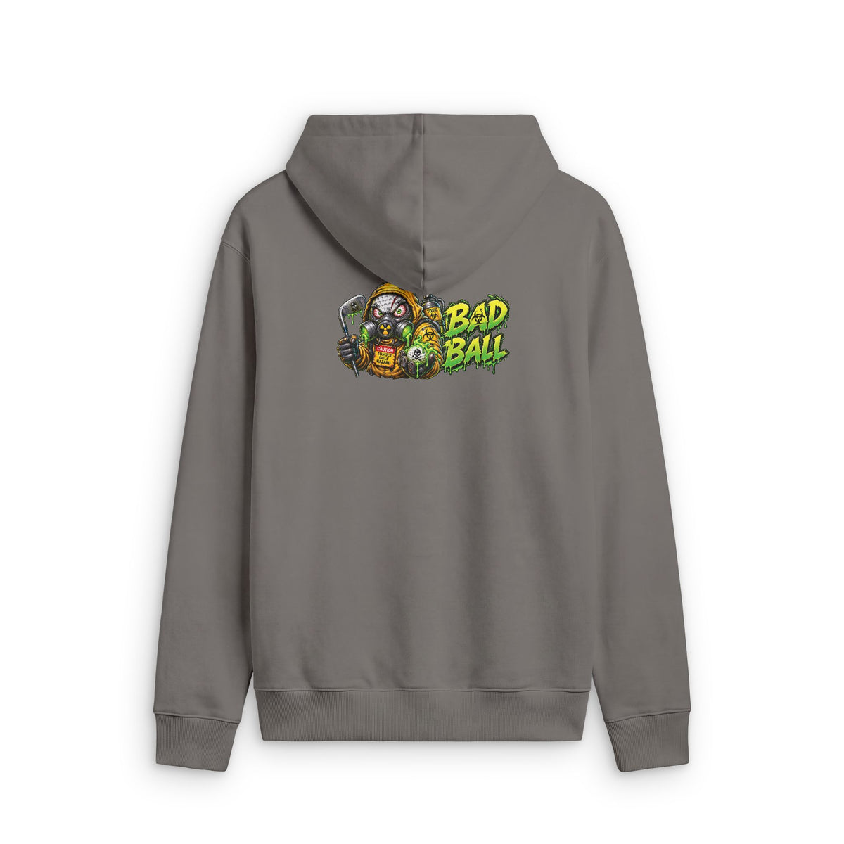 Radioactive Gas Mask Golf Ball – Golf Madness Faded Zip Hoodie