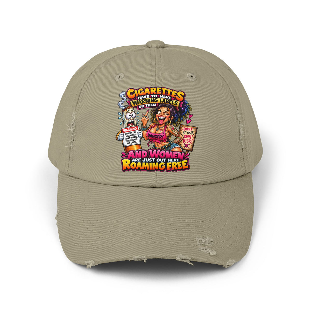 Cigarettes – Total Madness Distressed Hat