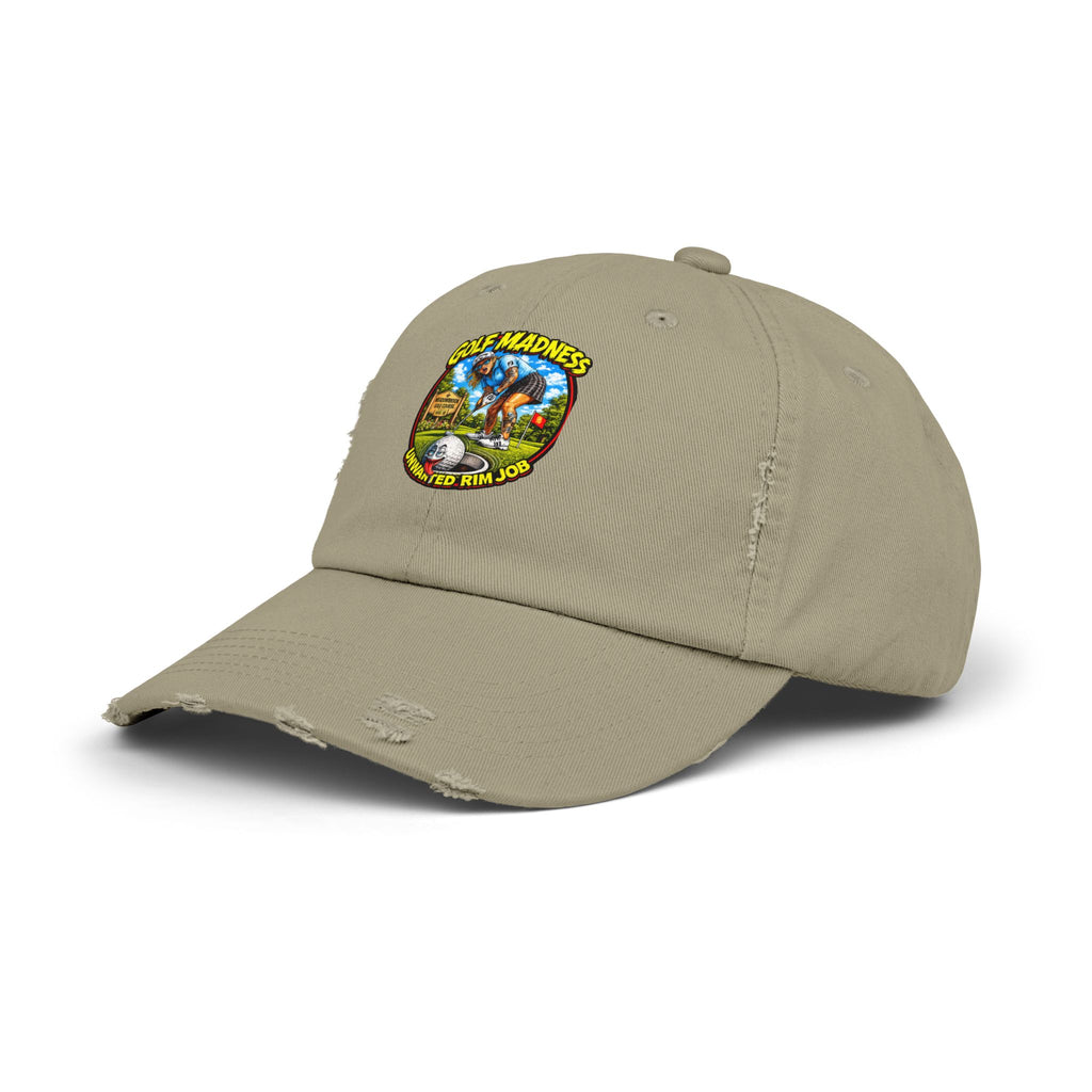 Unwanted Rim Job – Golf Madness Distressed Dad Hat