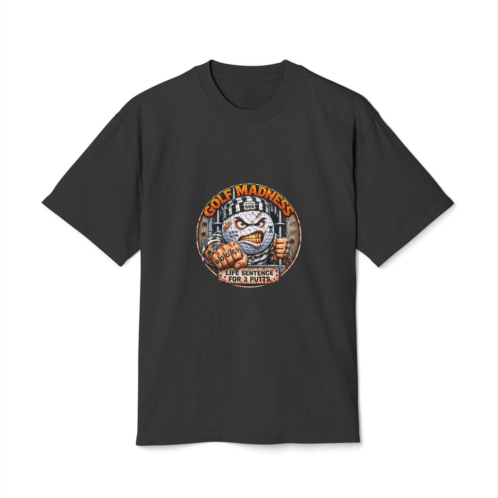 Prisoner Golf Ball – Golf Madness Heavy Faded T-Shirt