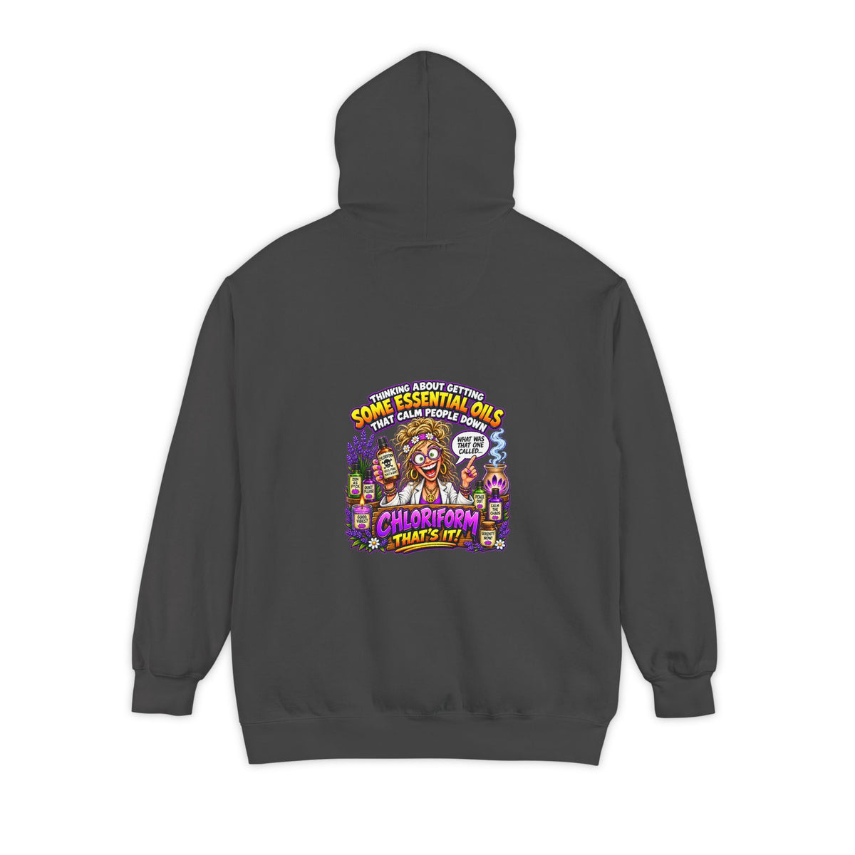 Chloroform – Total Madness Garment-Dyed Pullover Hoodie