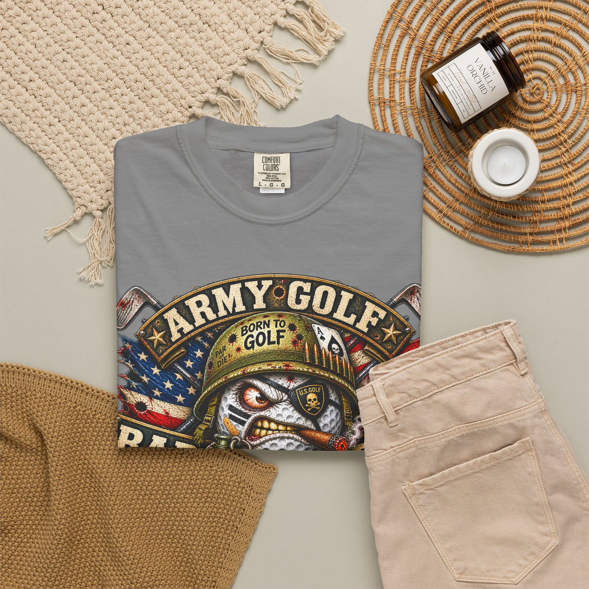 Golf Madness – Army Combat Golf Ball T-Shirt