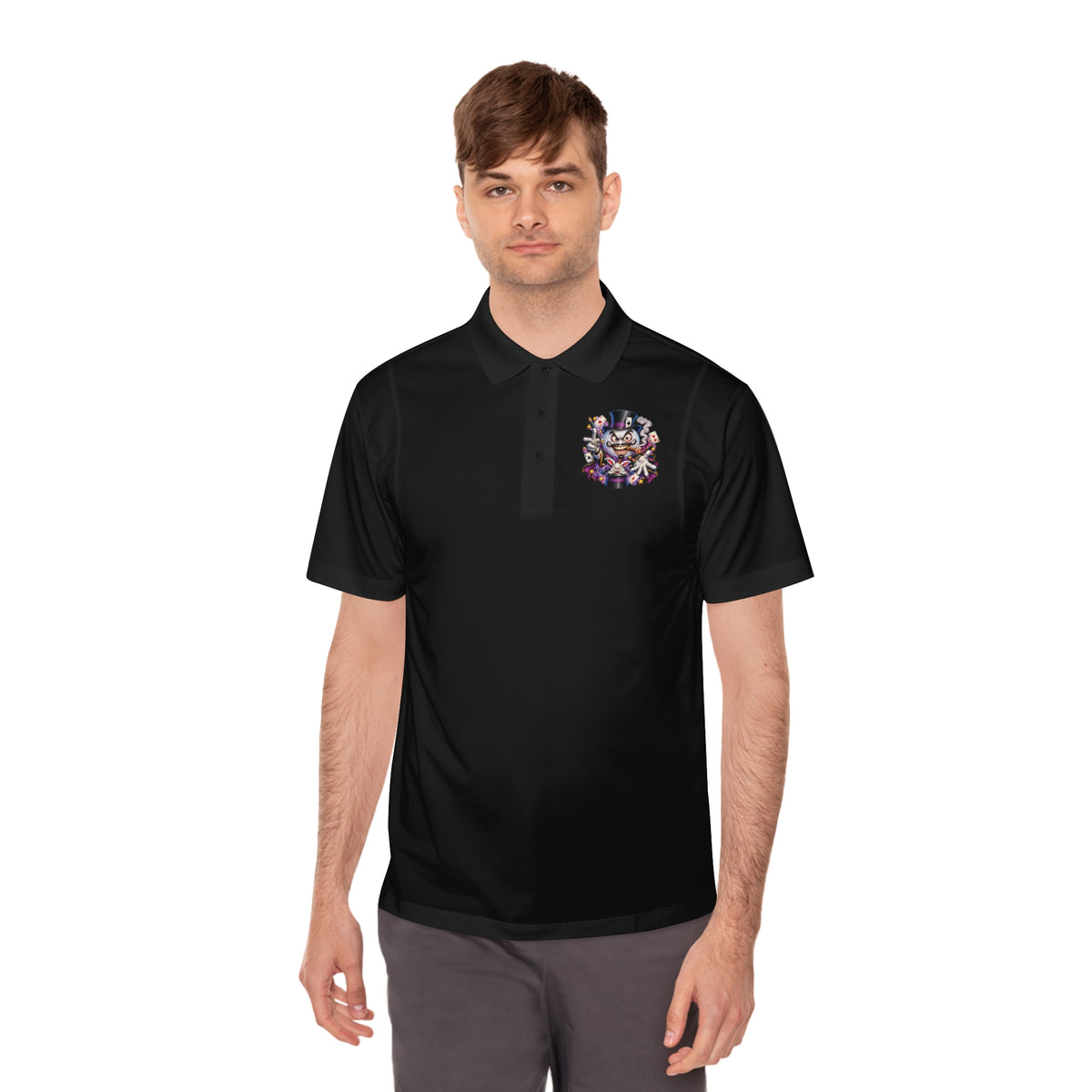 Magician with Rabbit Golf Ball – Golf Madness Performance Golf Polo