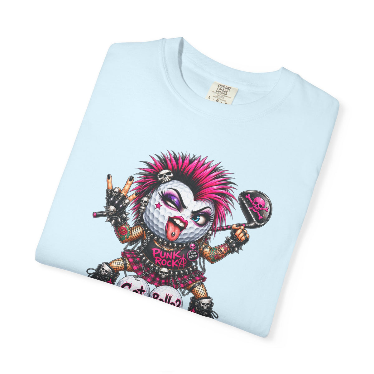 Punk Rock Golfer Girl Golf Ball – Golf Madness