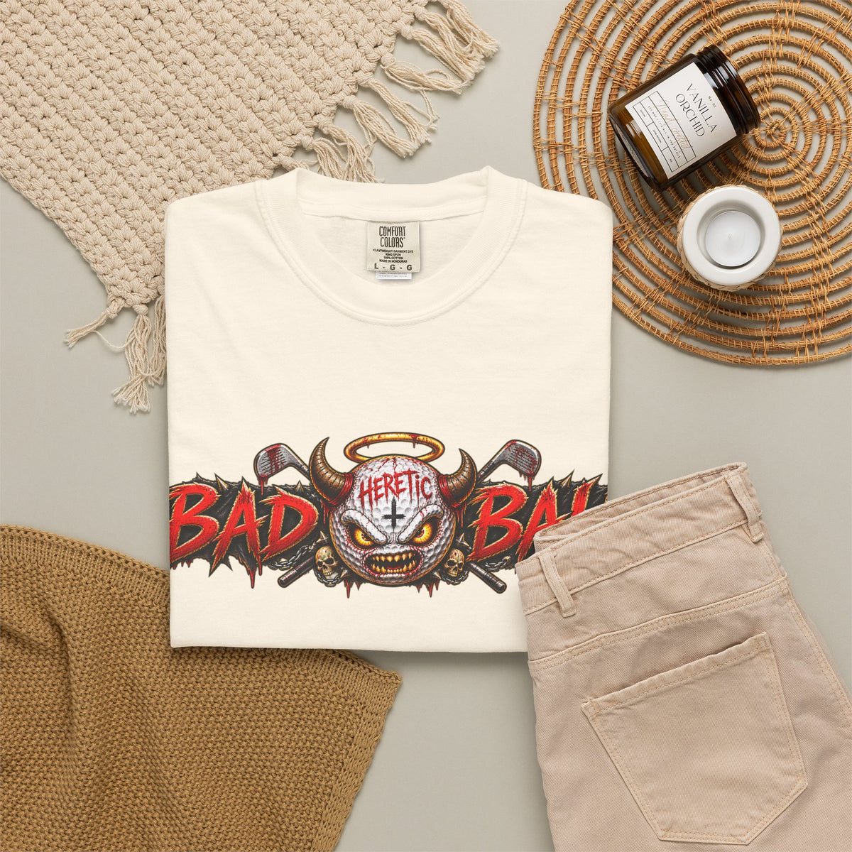 Golf Madness – Heretic Golf Ball T-Shirt