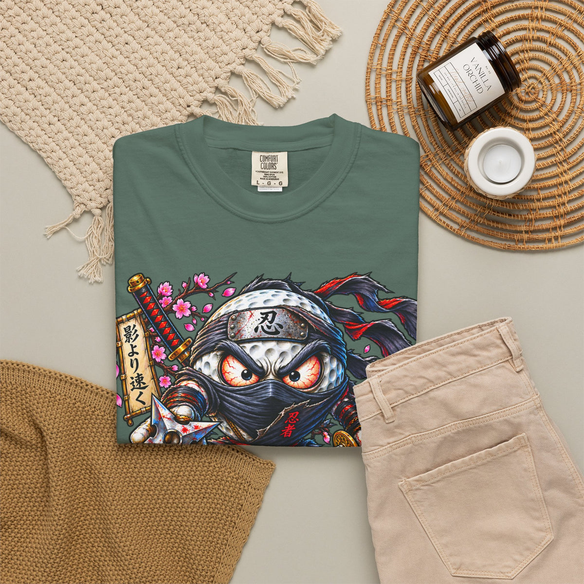 Golf Madness – Shinobi Golf Ball T-Shirt 🥷