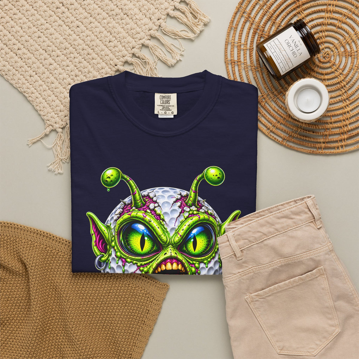 Alien Face Golf Ball – Golf Madness