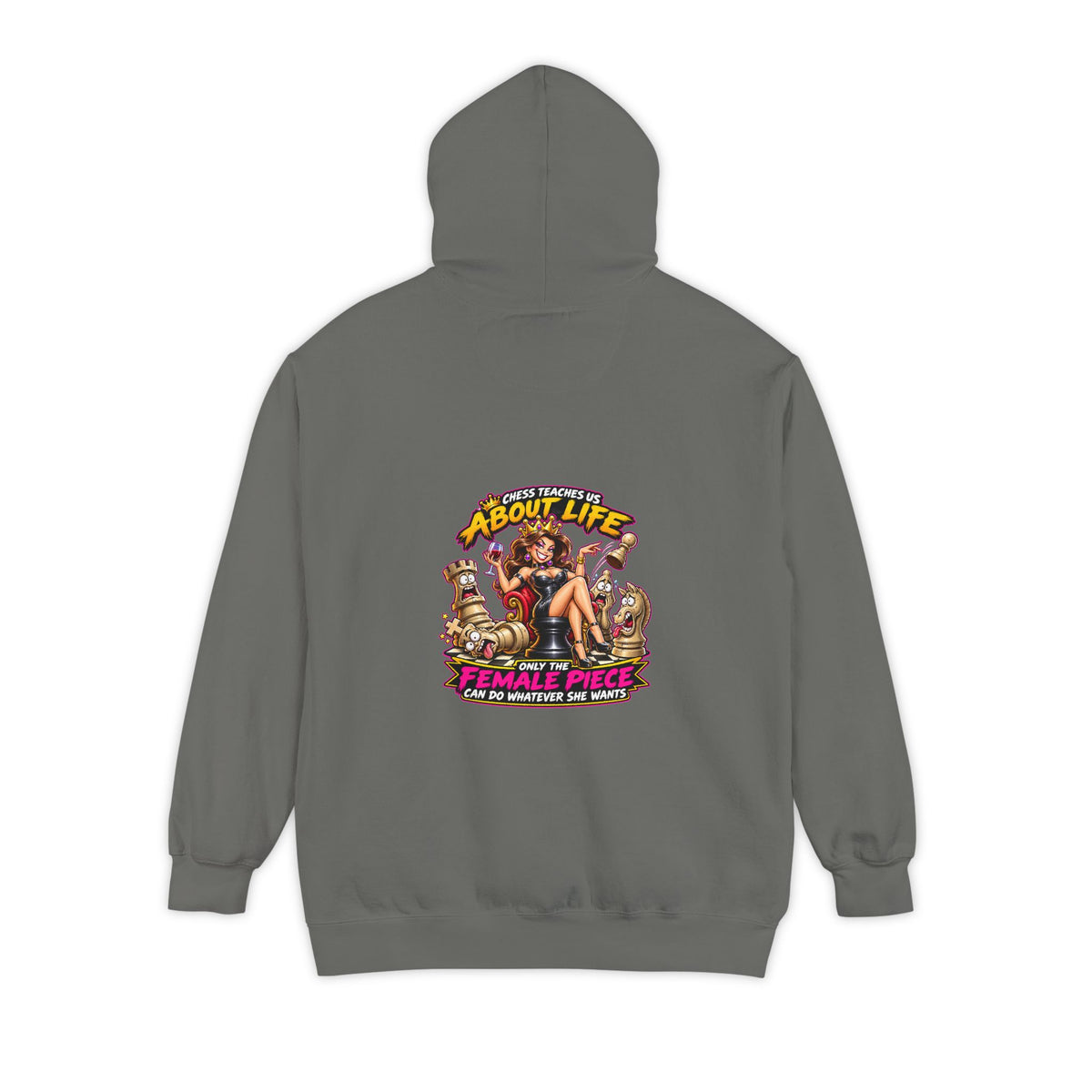 Chess Madness – Total Madness Garment-Dyed Pullover Hoodie