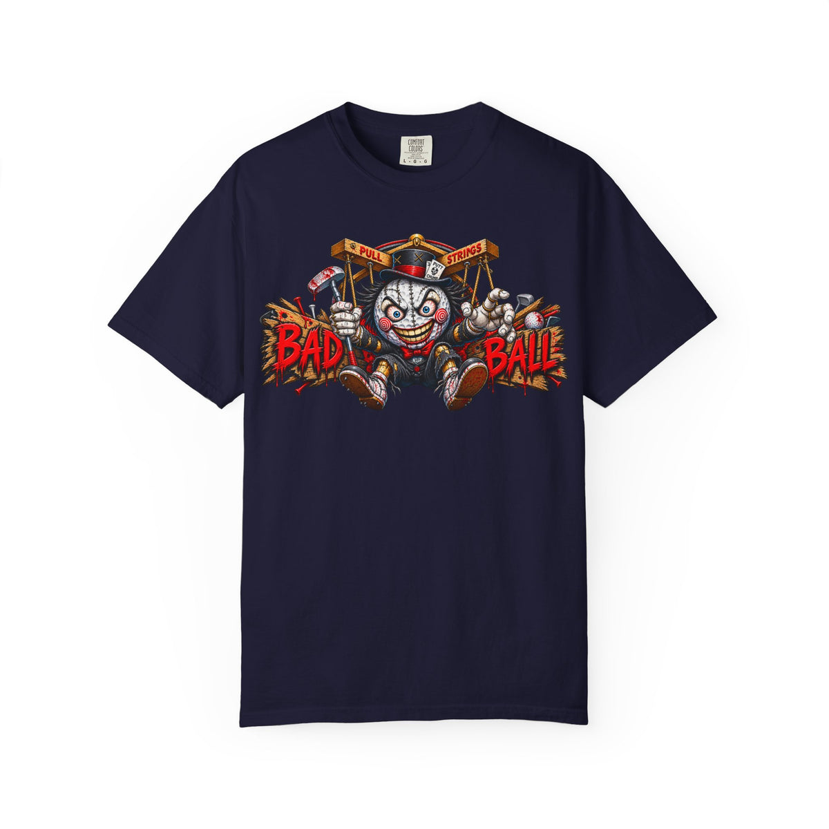 Golf Madness – Psycho Puppet Golf Ball T-Shirt