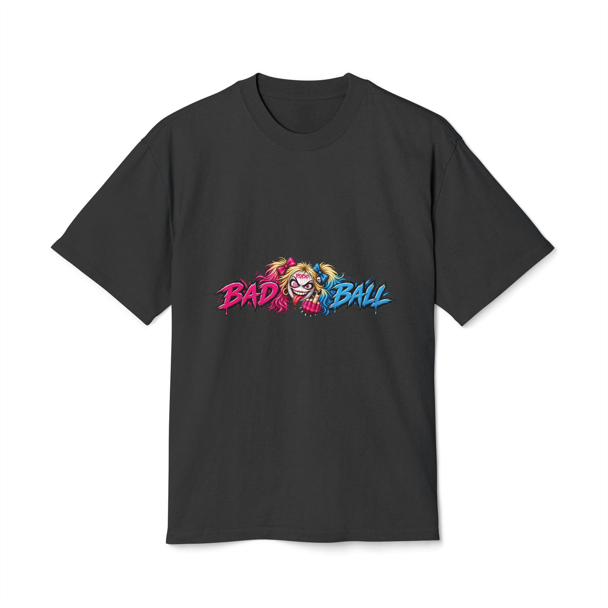 Psycho Girl Golf Ball – Golf Madness Heavy Faded T-Shirt