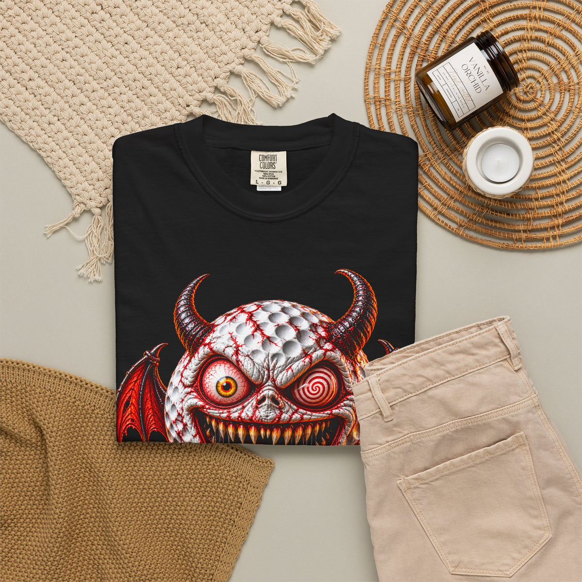 Golf Madness – Demon Golf Ball T-Shirt 👹