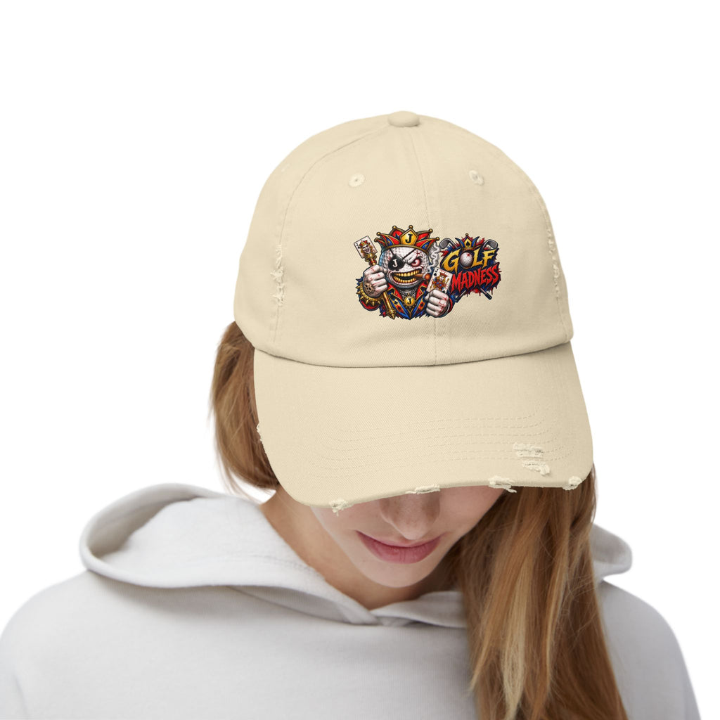 Jack Golf Ball Horizontal Edition – Golf Madness Distressed Dad Hat
