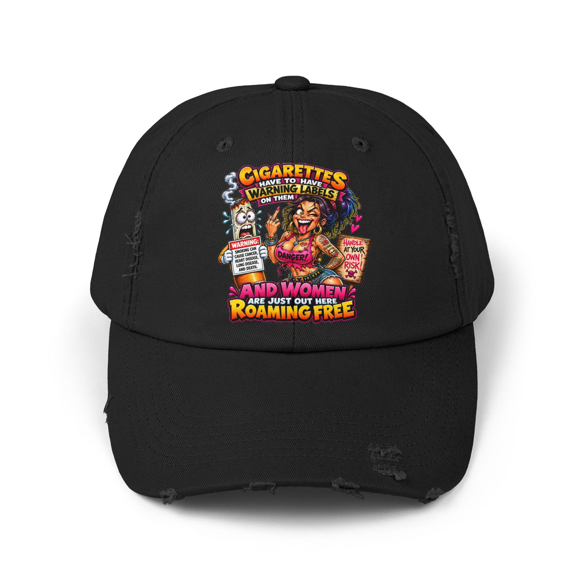Cigarettes – Total Madness Distressed Hat