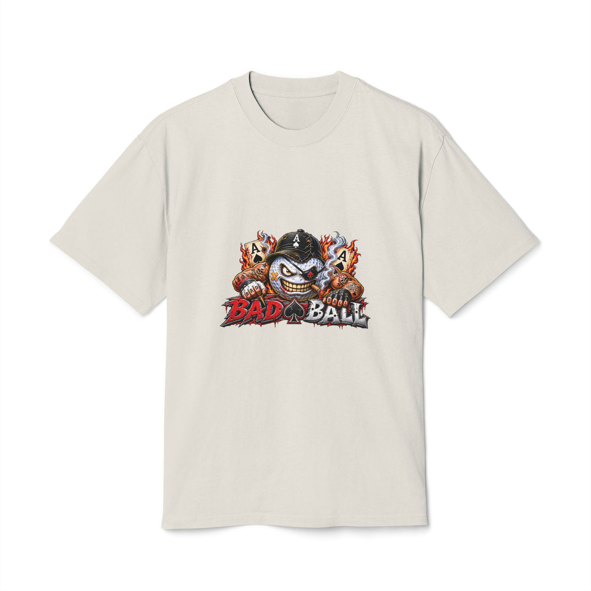 Aces Wild Golf Ball – Golf Madness Heavy Faded T-Shirt