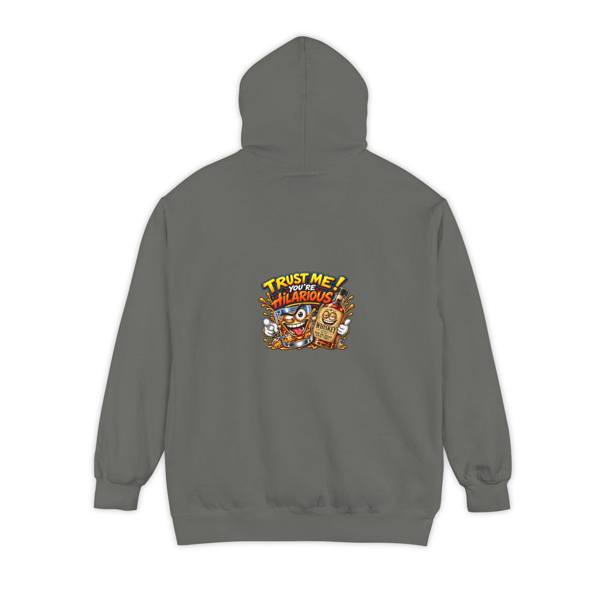 Whiskey – Total Madness Garment-Dyed Pullover Hoodie