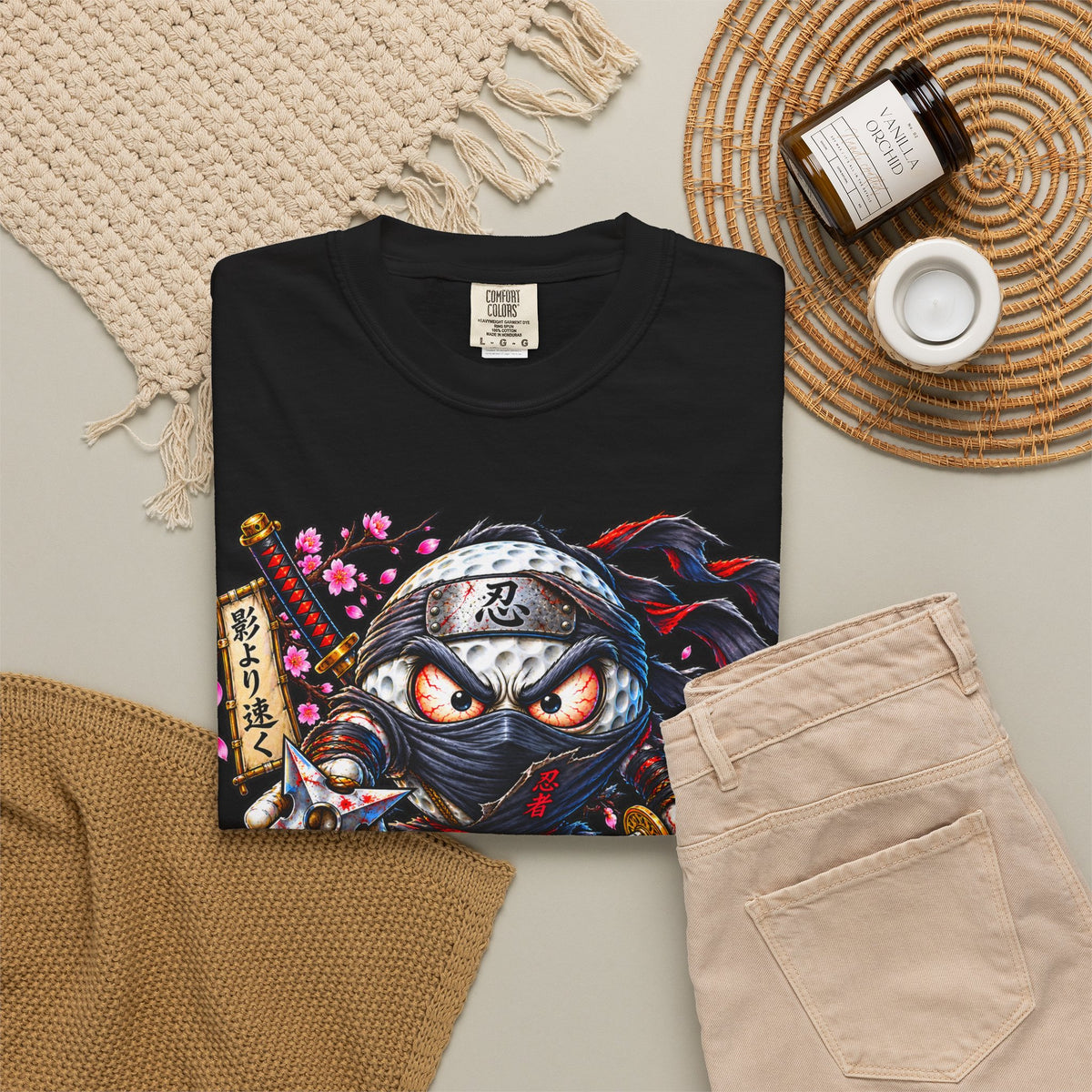 Golf Madness – Shinobi Golf Ball T-Shirt 🥷