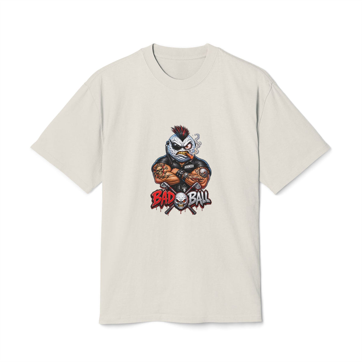 Bouncer Golf Ball – Golf Madness Heavy Faded T-Shirt