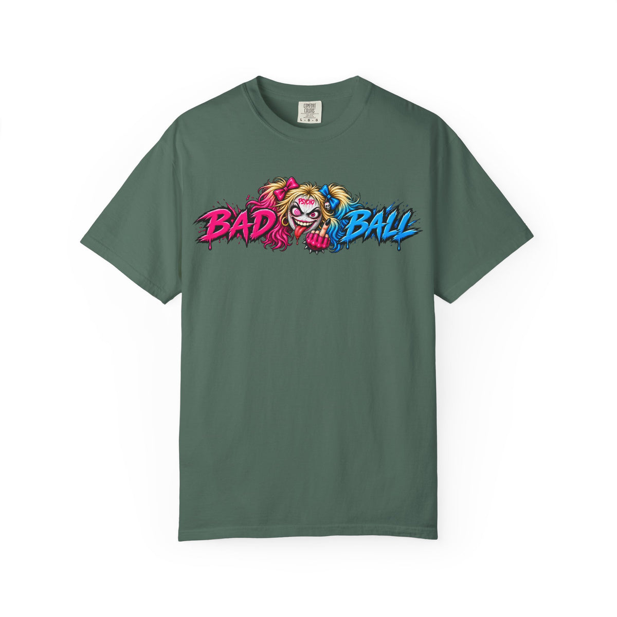 Golf Madness – Psycho Girl Golf Ball T-Shirt