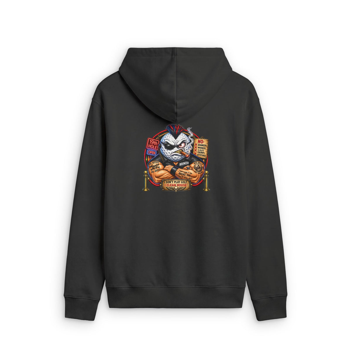 Bouncer Golf Ball #2 – Golf Madness Faded Zip Hoodie