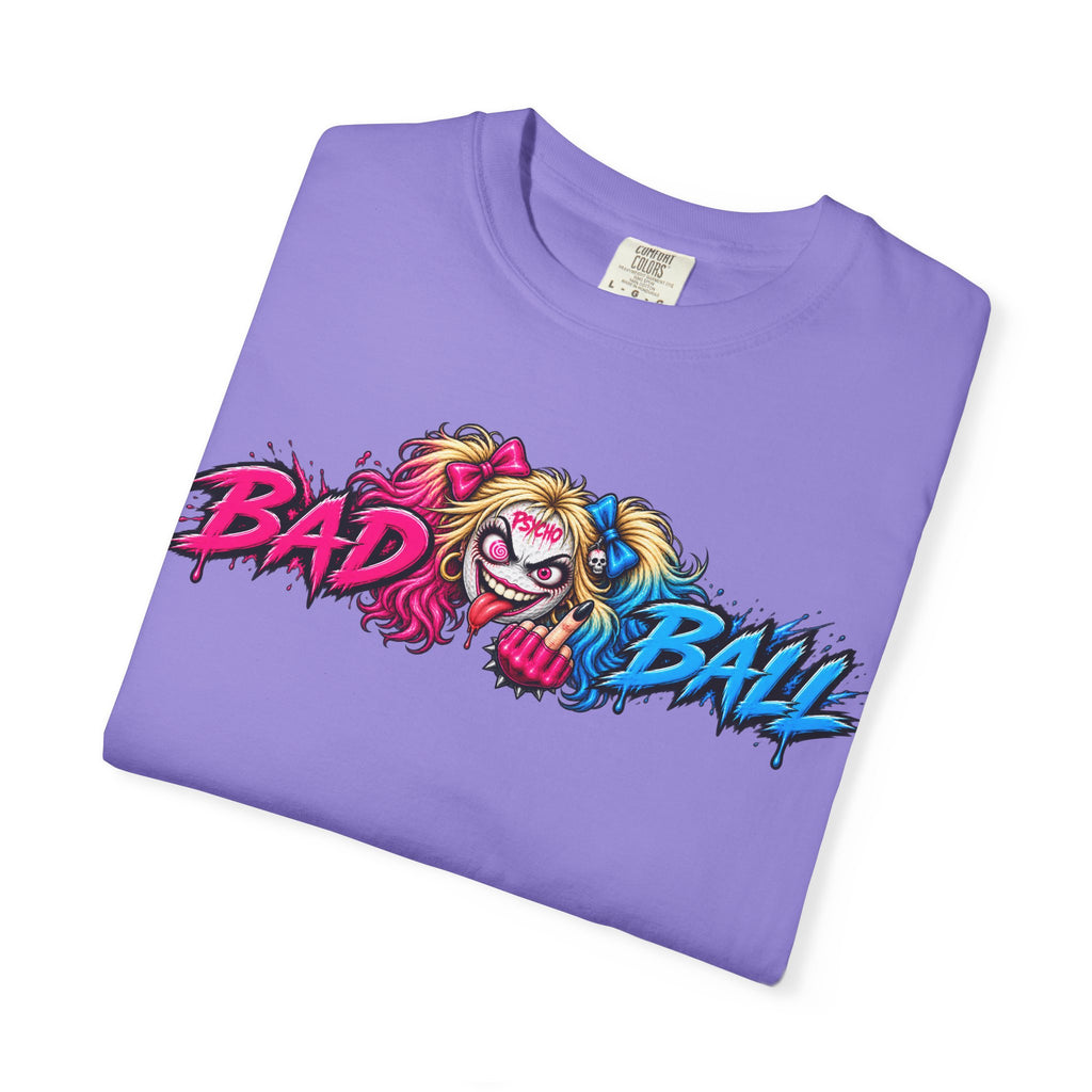 Golf Madness – Psycho Girl Golf Ball T-Shirt