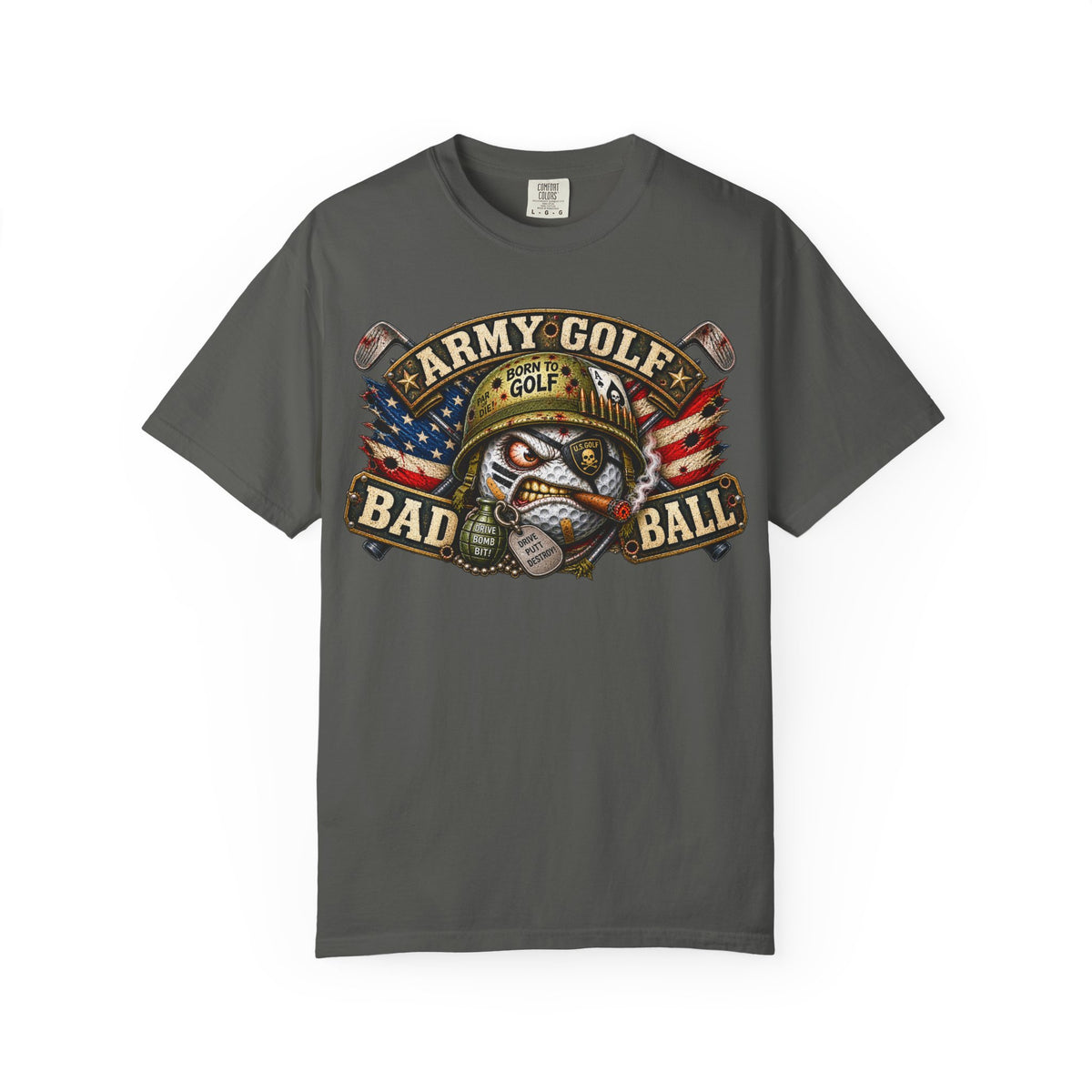 Golf Madness – Army Combat Golf Ball T-Shirt