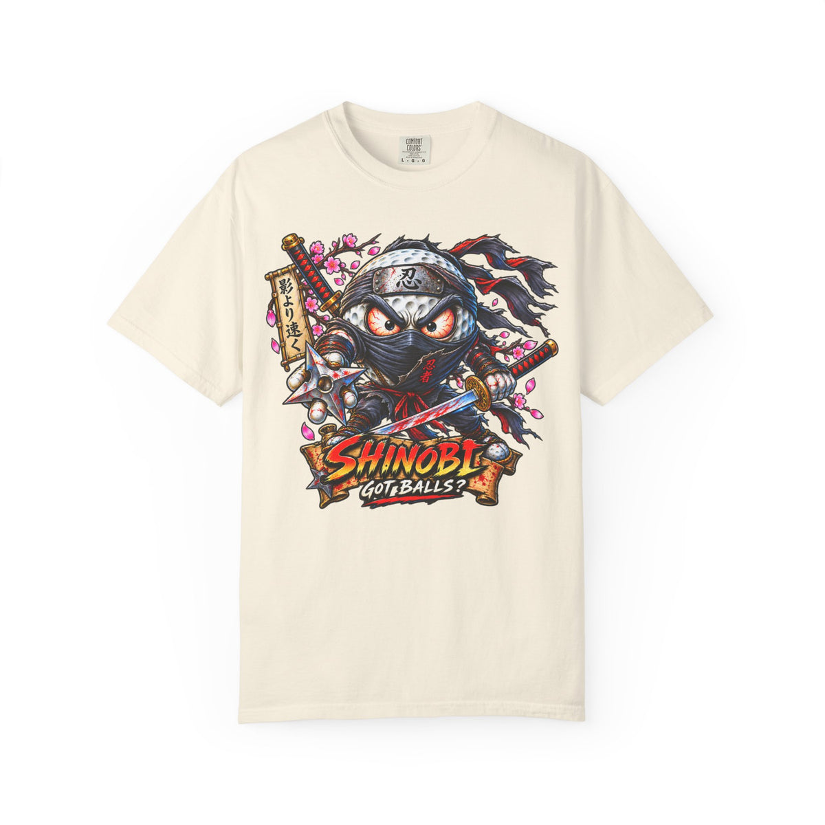 Golf Madness – Shinobi Golf Ball T-Shirt 🥷