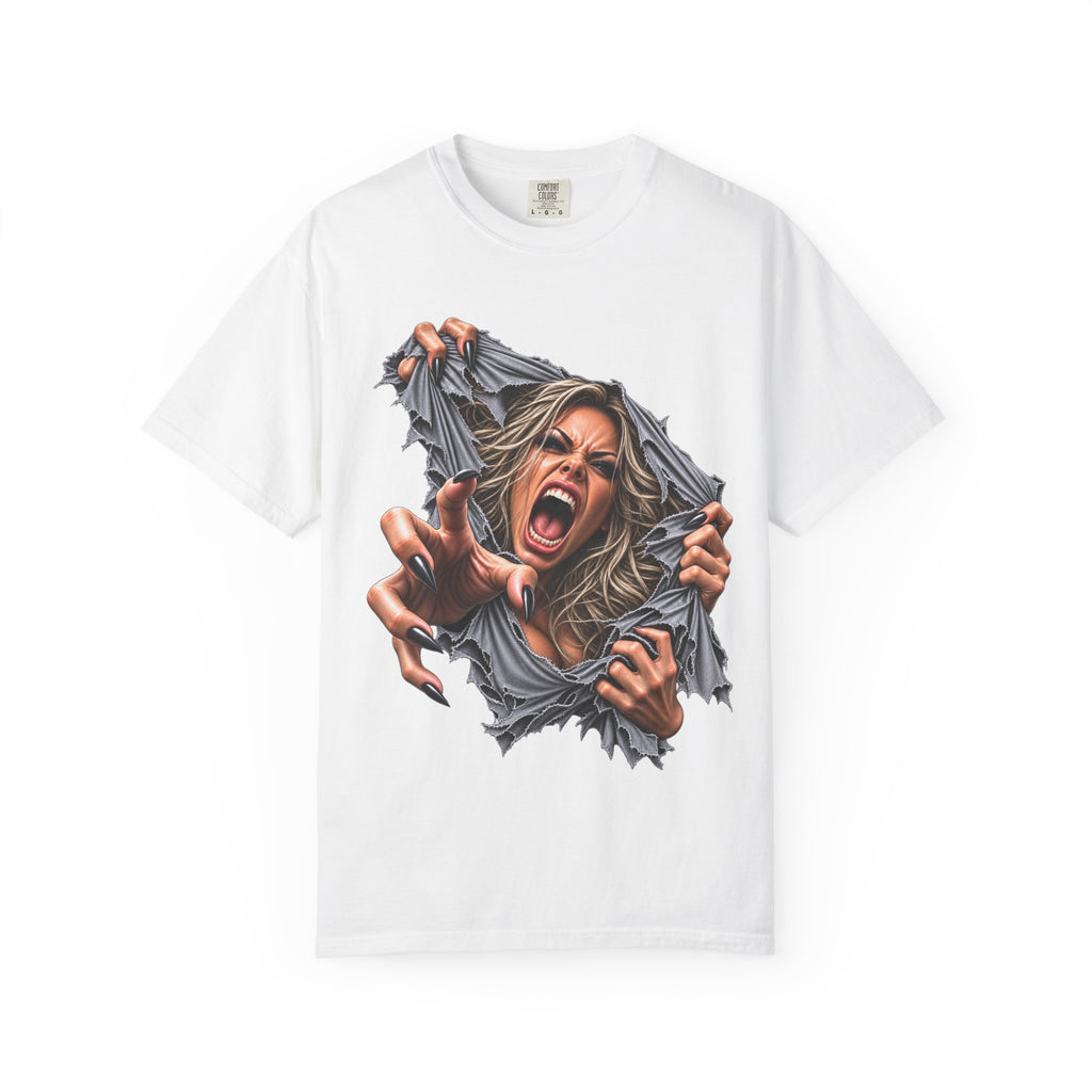Screaming Girl T-Shirt Breakout – Total Madness