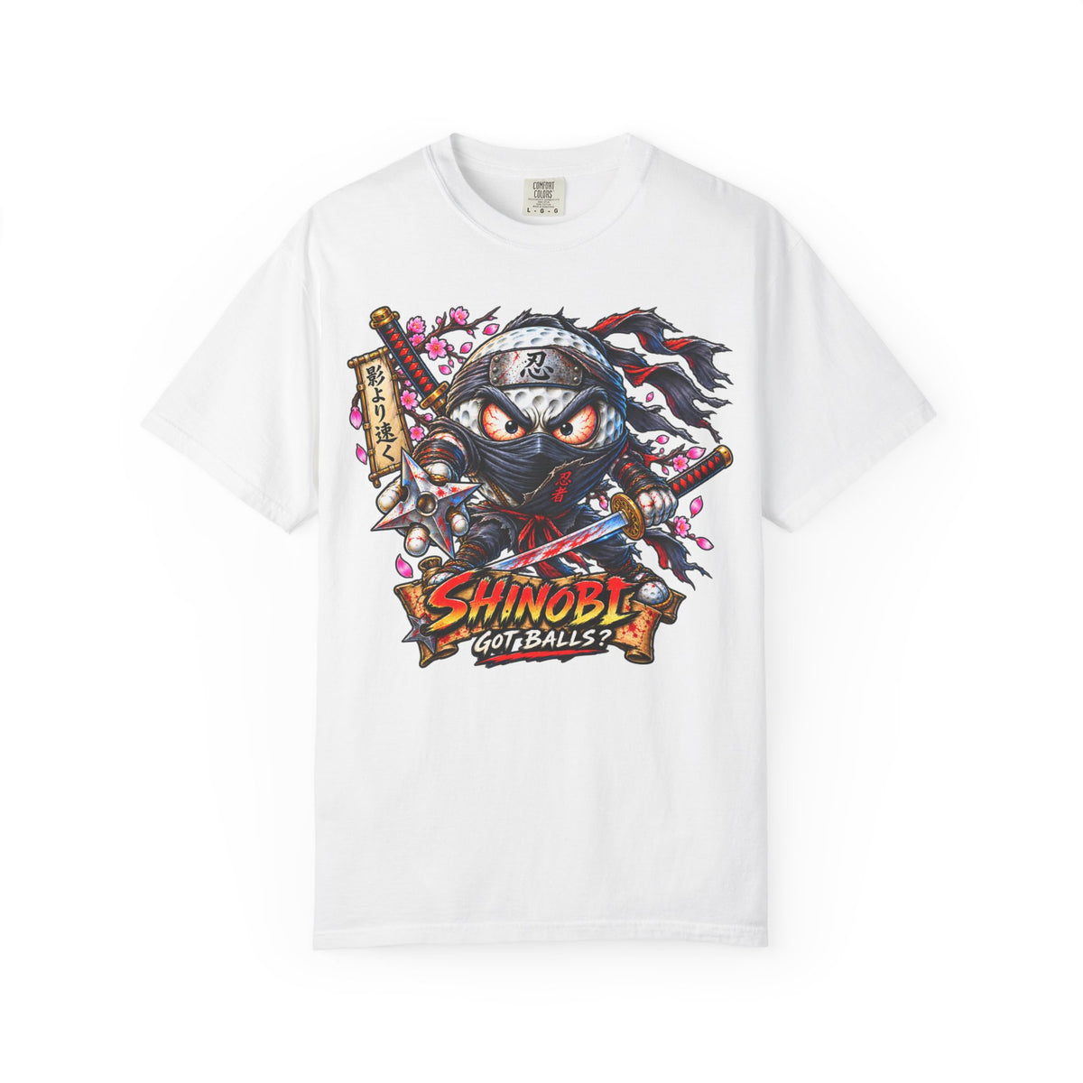 Golf Madness – Shinobi Golf Ball T-Shirt 🥷
