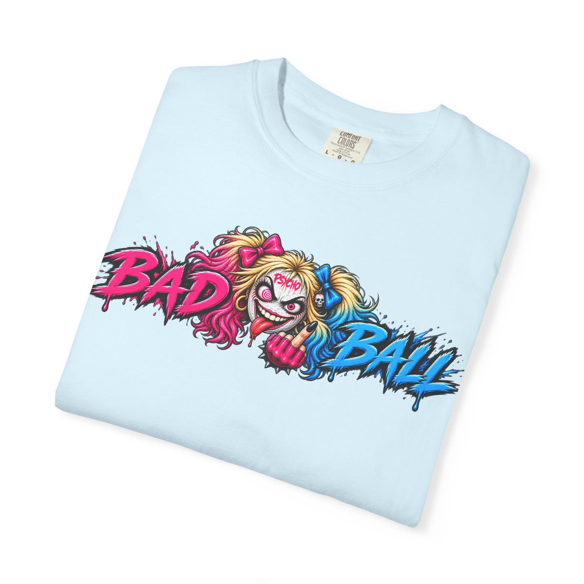 Golf Madness – Psycho Girl Golf Ball T-Shirt