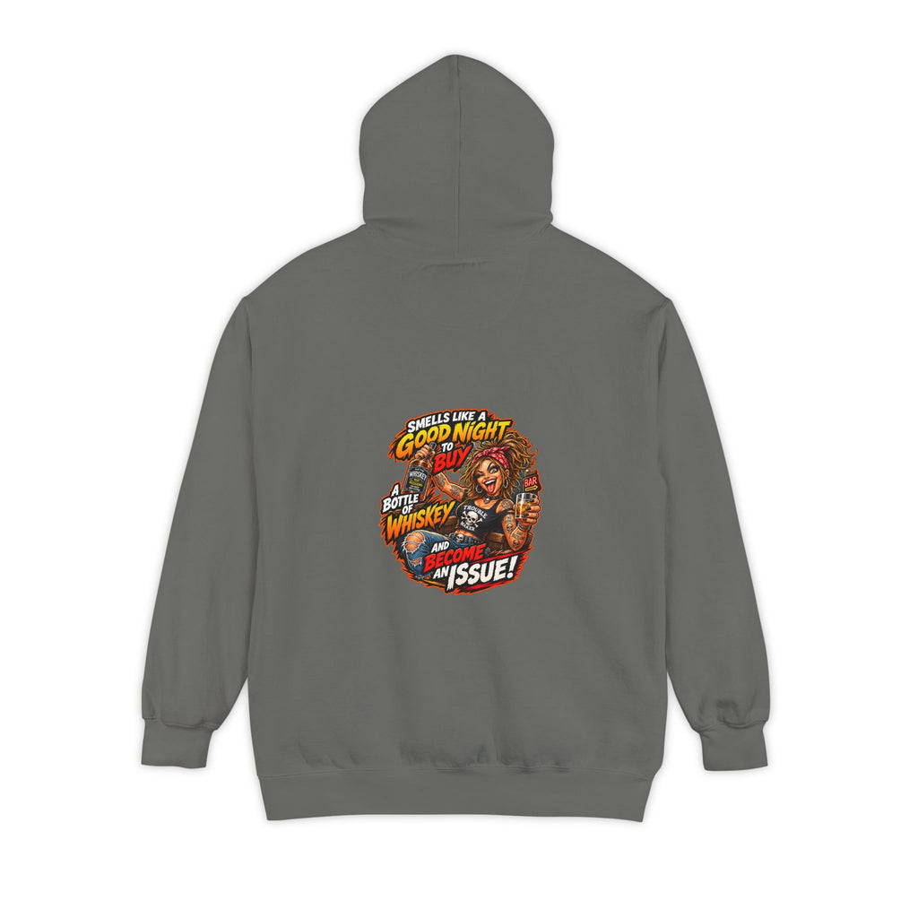 Becoming an Issue – Total Madness Garment-Dyed Pullover Hoodie