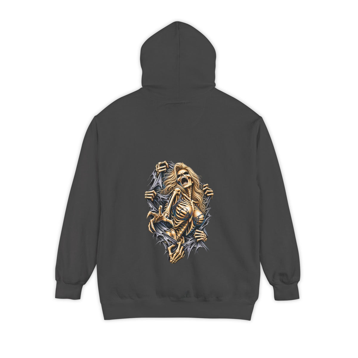 Deadly Beauty – Total Madness Garment-Dyed Pullover Hoodie