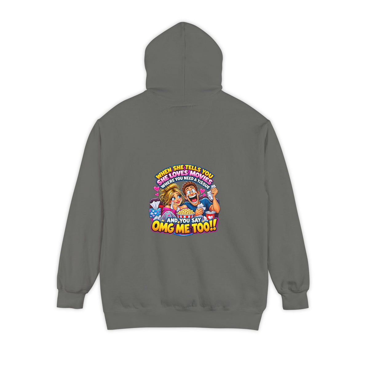 Tissue Time – Total Madness Garment-Dyed Pullover Hoodie
