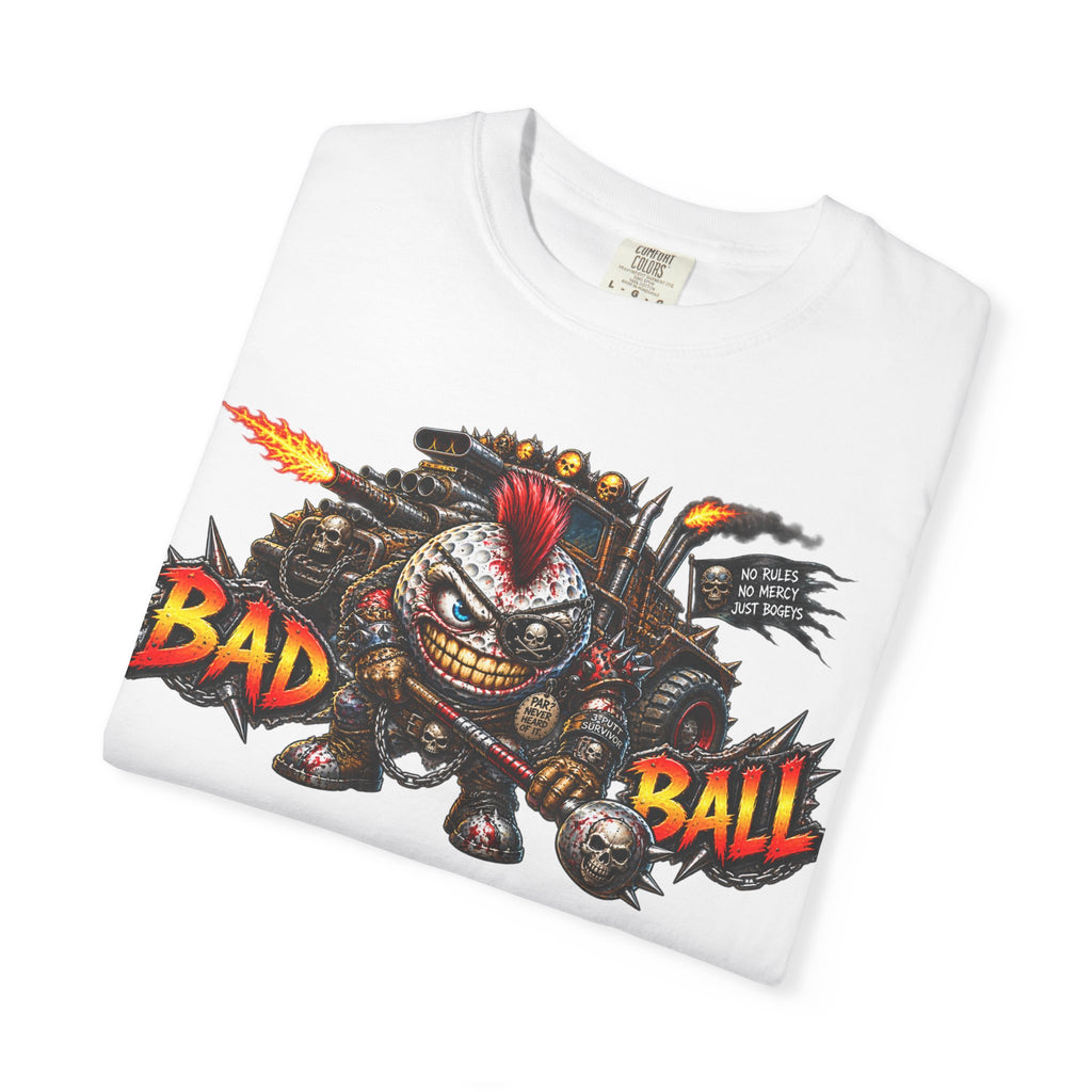 Golf Madness – Wasteland Warrior Golf Ball T-Shirt